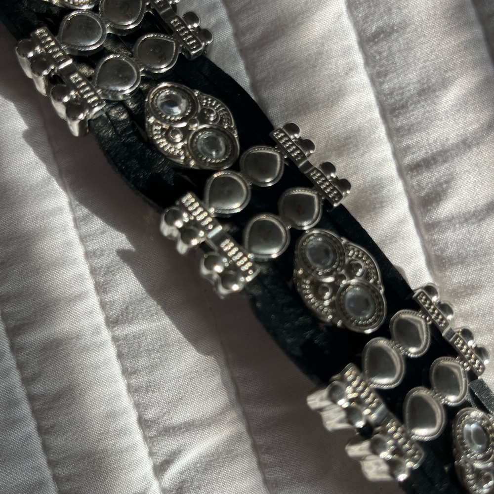 Black leather Belt